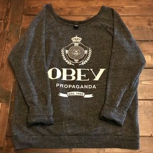 OBEY Propaganda crew neck